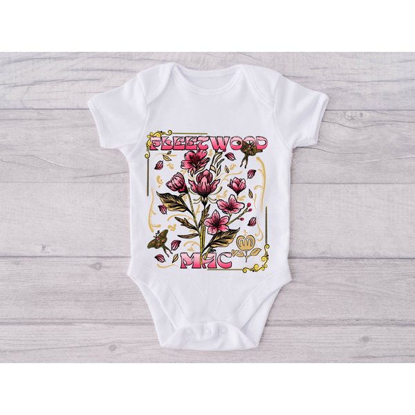 Fleetwood Mac Baby Bodysuit Onesie-image