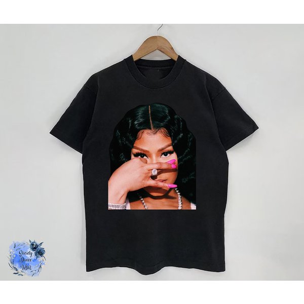 Nicki Minaj Unisex Premium Vintage Graphic Shirt-image