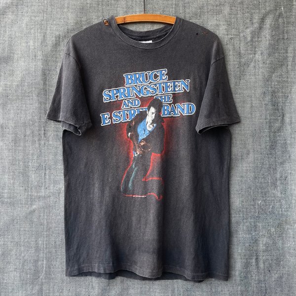 Vintage 1984 Bruce Springsteen Born In The Usa Tour Sun Fade T-Shirt-image