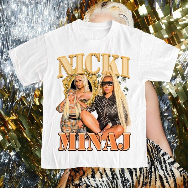 Nicki Minaj Vintage Rap Tee-image