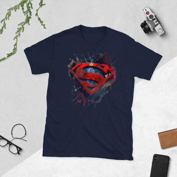 Short-Sleeve Superman Logo T-Shirt-image