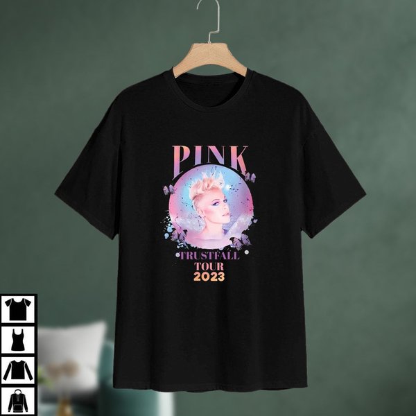 Pink Singer Pink Trustfall Tour 2023 Shirt-image