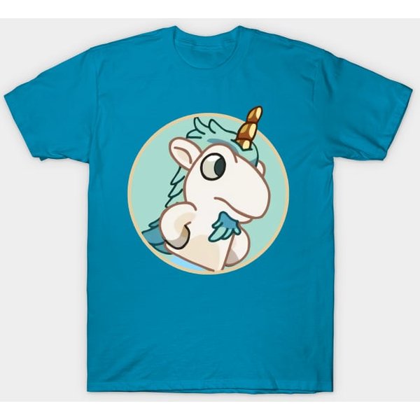 Unicorse Hole Funny - Blueydad - T-Shirt-image
