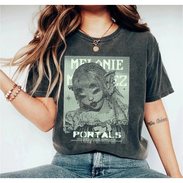 Melanie Funny Tshirt, Martinez Album Tshirt, Portals Tour 2023 Tshirt-image