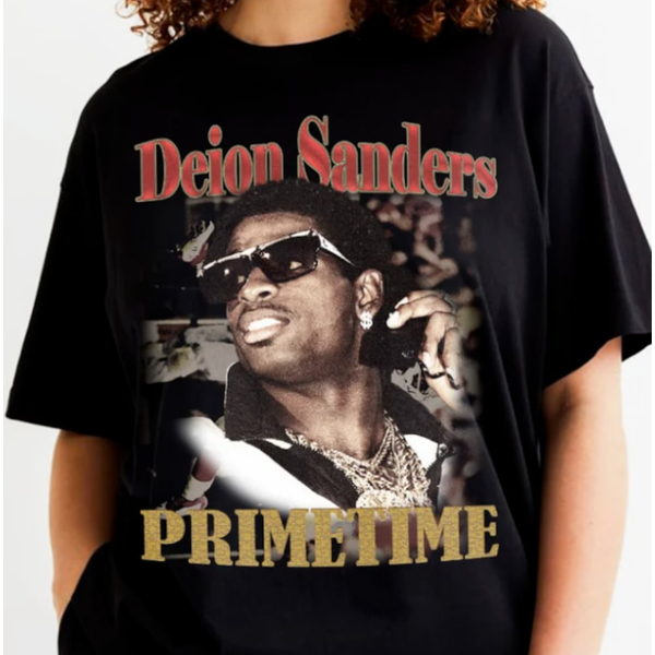 Deion Sanders Vintage Primetime T-Shirt-image