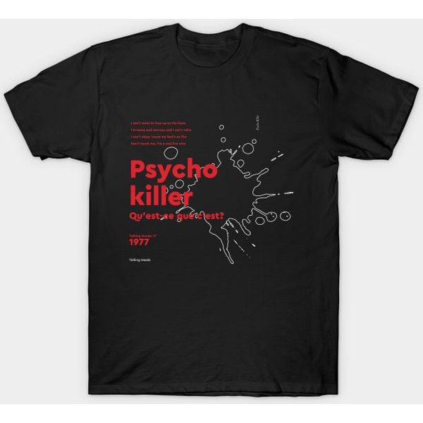 Psycho Killer - Talking Heads - Talking Heads - T-Shirt-image