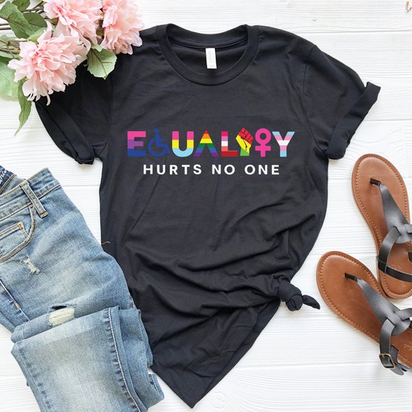 Equality Hurts No One Shirt, Pride Month, Pride Shirt, Lgbt Shirt-image