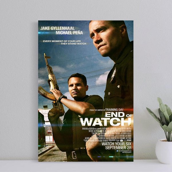 End Of Watch Movie Premium Matte Vertical Poster-image
