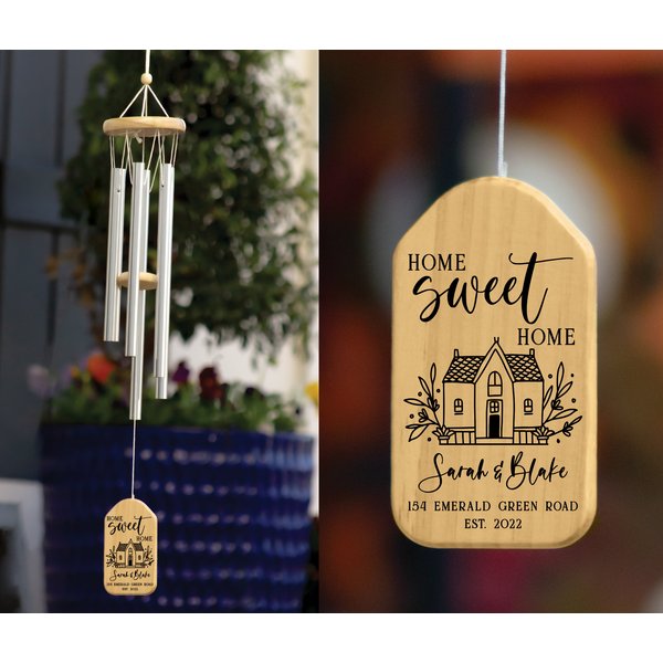 Home Sweet Home Wind Chime. Housewarming Wind Chime-image