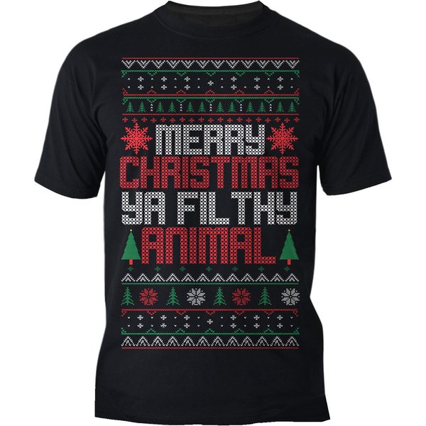 Urban Attitude Christmas Merry Xmas Ya Filthy Animal Meme-image