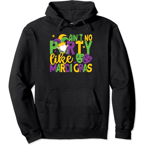 Mardi Gras Street Hoodie - Enjoy The Festivities