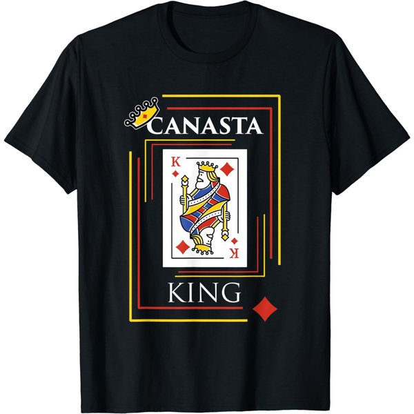 Canasta King | Professional Card Game Players Teams Canasta T-Shirt-image