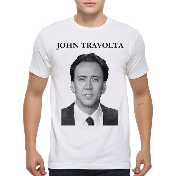 Nicolas Cage Is John Travolta Face Off T-Shirt-image