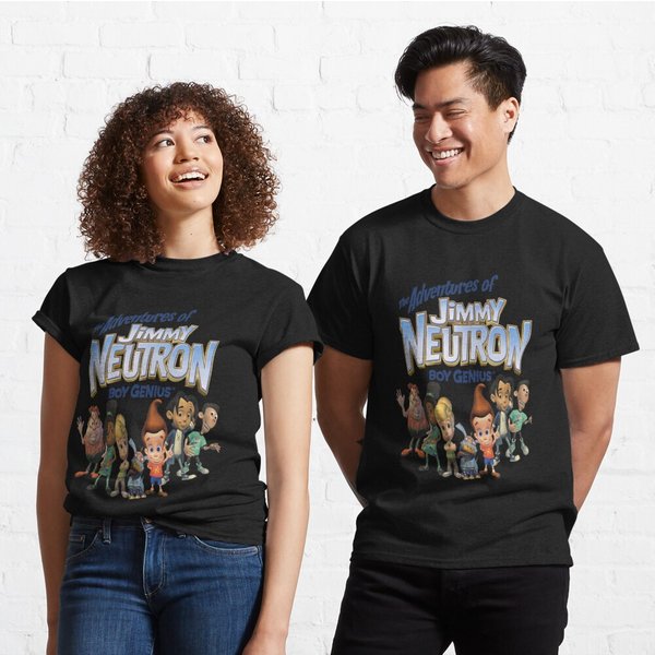 Nick 90S Jimmy Neutron Classic T-Shirt-image