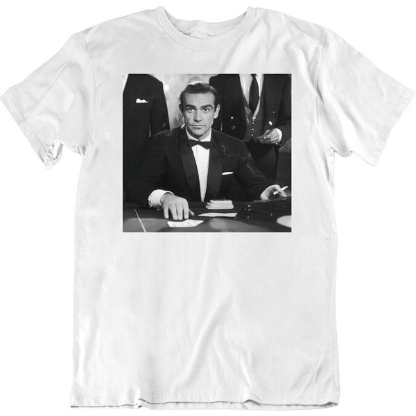 James Bond Sean Connery Icon Movie Fan T Shirt-image