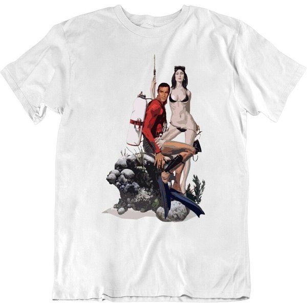 James Bond Thunderball Movie Fan T Shirt-image