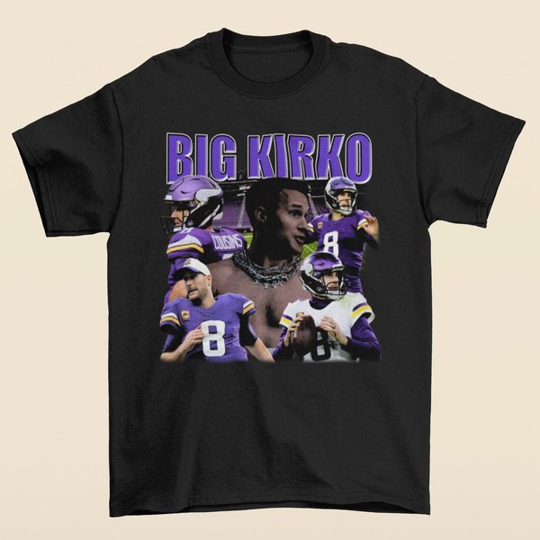 Kirk Cousins “Big Kirko” Funny Vintage Style T-Shirt-image