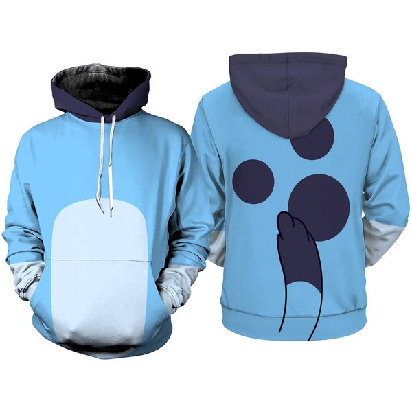 Blueydad Family Hoodie, 3d Hoodie