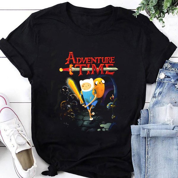 Adventure Time Finn And Jake In Battle T-Shirt, Adventure Time-image