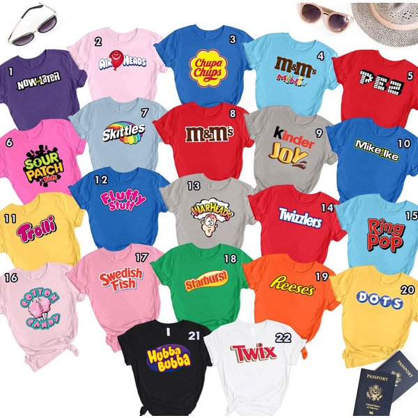 Family Halloween Costume Shirts Chocolate Group Halloween-image