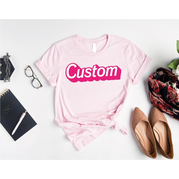 Personalized Barbie T-Shirt-image