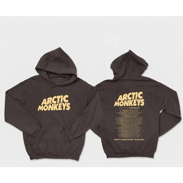 Arctic Monkeys Band Hoodie, Arctic Monkeys 2023 North American Tour Hoodie-image