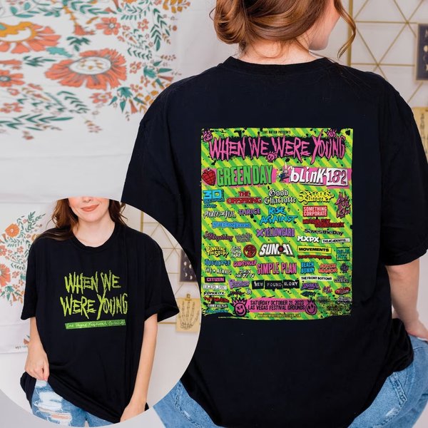 When We Were Young Festival Shirt, Wwwy 2023 Merch-image