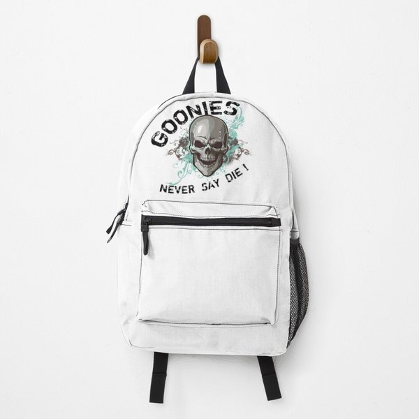 Goonies Never Say Die! Distressed Design For Men, Women, Kids Backpack-image