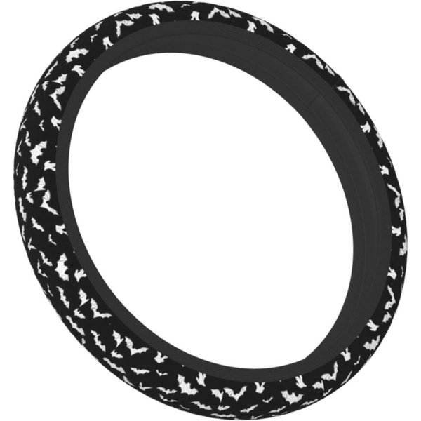 Gdewcro Bats Halloween Goth Steering Wheel Cover