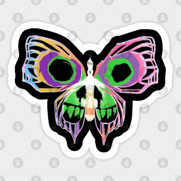 Butterfly Jinx - Arcane - Sticker-image
