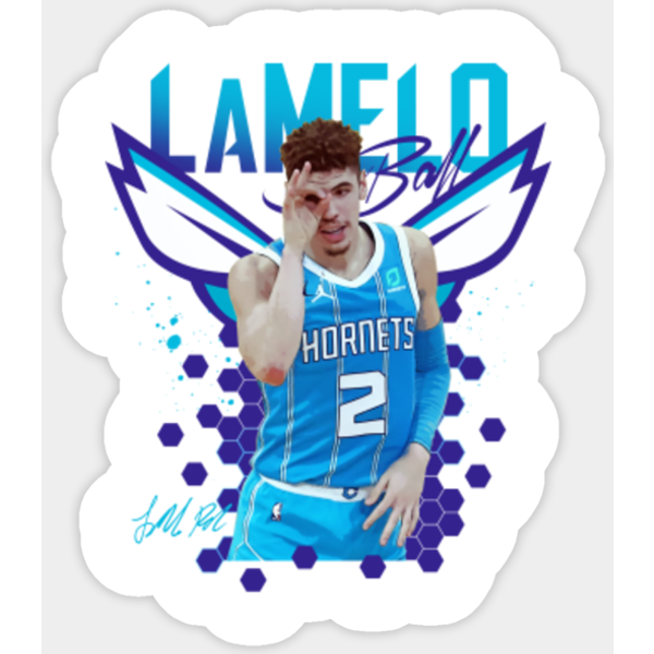 Lamelo Ball - Lamelo Ball Charlotte Hornets - Sticker-image