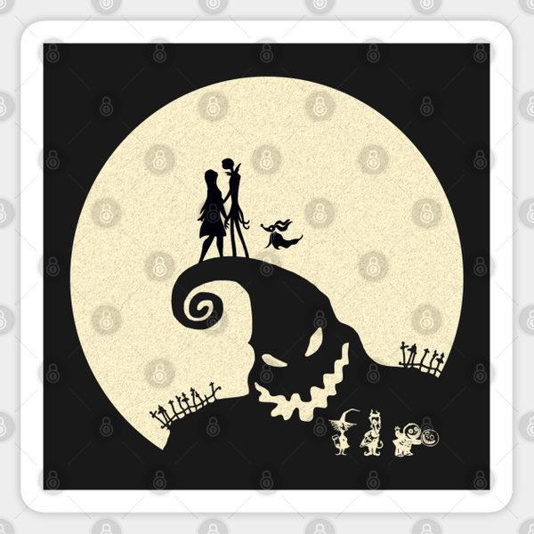Nightmare Love - Nightmare Before Christmas - Sticker-image