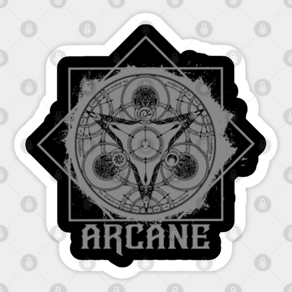Arcane Symbols - Arcane - Sticker-image