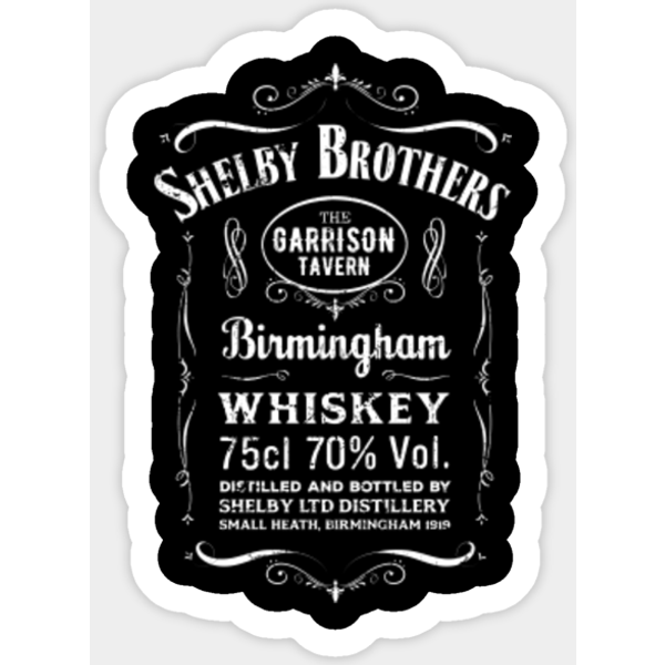 The Shelby Brother'S Ltd Whiskey Label - Peaky Blinders - Sticker-image