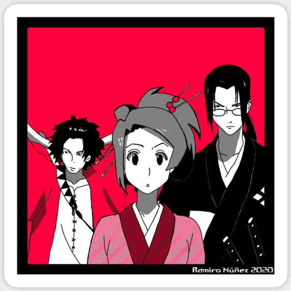 Samurai Champloo - Samurai Champloo - Sticker-image