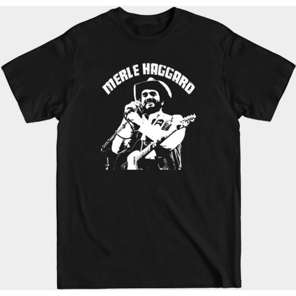 Merle Haggard Vintage Art T-Shirt-image