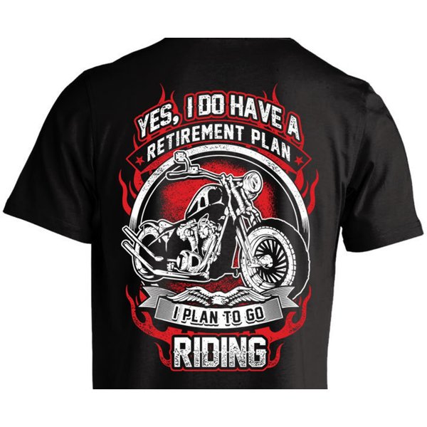 Yes I Do Have A Retirement Plan T-Shirt-image