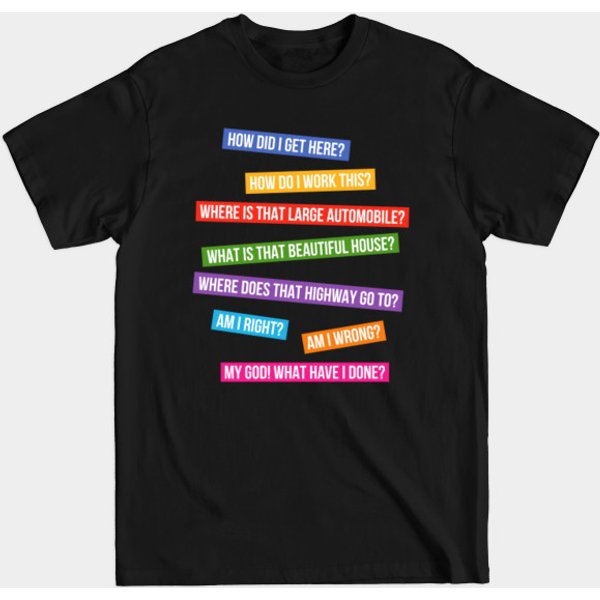 Talking Heads - You May Ask Yourself - Talking Heads - T-Shirt-image