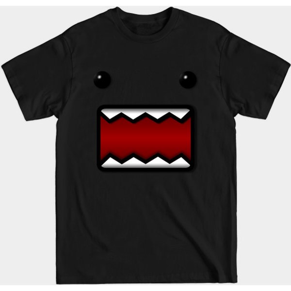 Shaded Domo-Kun - Mouth - T-Shirt-image