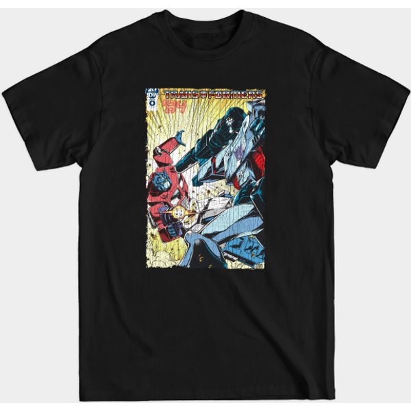 Transformers Vintage Cover Art - Transformers - T-Shirt-image