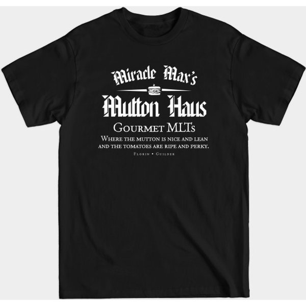 Miracle Maxs Mutton Haus - The Princess Bride - T-Shirt-image