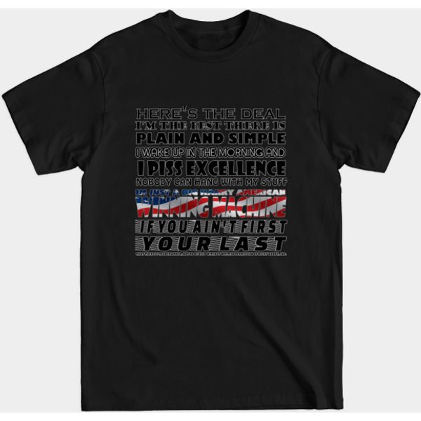 If You Aint First , Youre Last - Ricky Bobby - T-Shirt-image