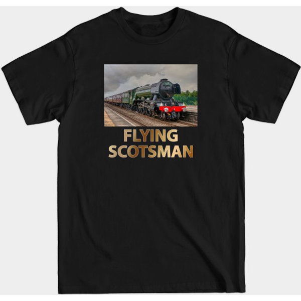 Flying Scotsman - Flying Scotsman Steam Train - T-Shirt-image