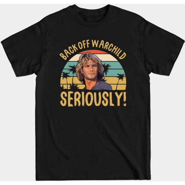 Back Off Warchild Seriously Point Break - Point Break - T-Shirt-image