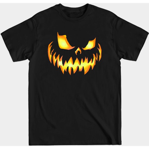 Pumpkin Face - Pumpkin - T-Shirt-image
