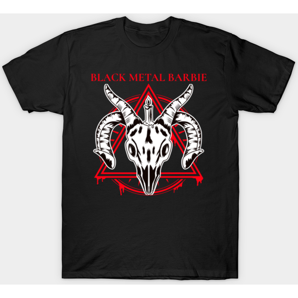 Black Metal Barbie - Black Metal - T-Shirt-image