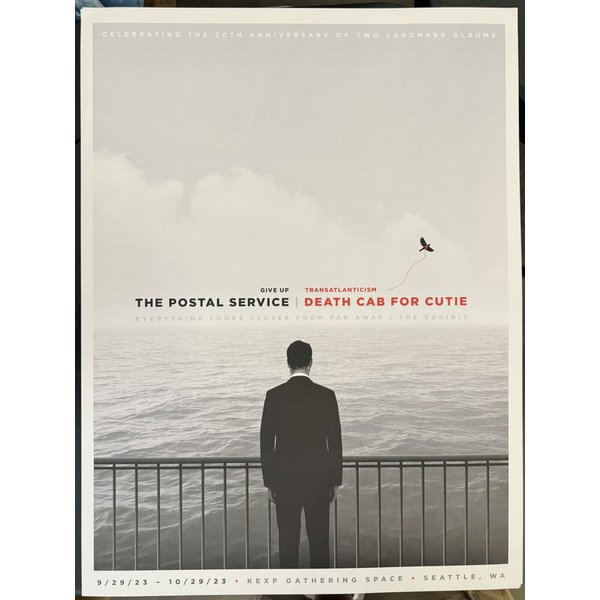 The Postal Service Death Cab For Cutie Seattle Wa Tour Poster-image