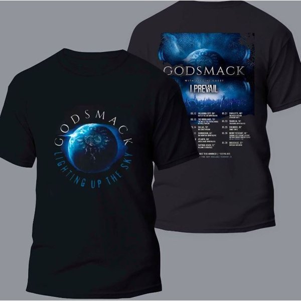 Godsmack Lighting Up The Sky Tour 2023 T Shirt-image