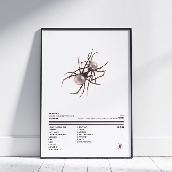 Doja Cat Scarlet Tour Poster-image