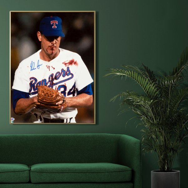 Nolan Ryan Bloody Poster, No Frame-image
